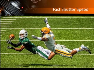 Fast Shutter Speed
 