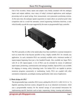 Simple Plc Function Examples Pdf Basic PLC Programming program The Fundamental Knowledge of PLC.pdf