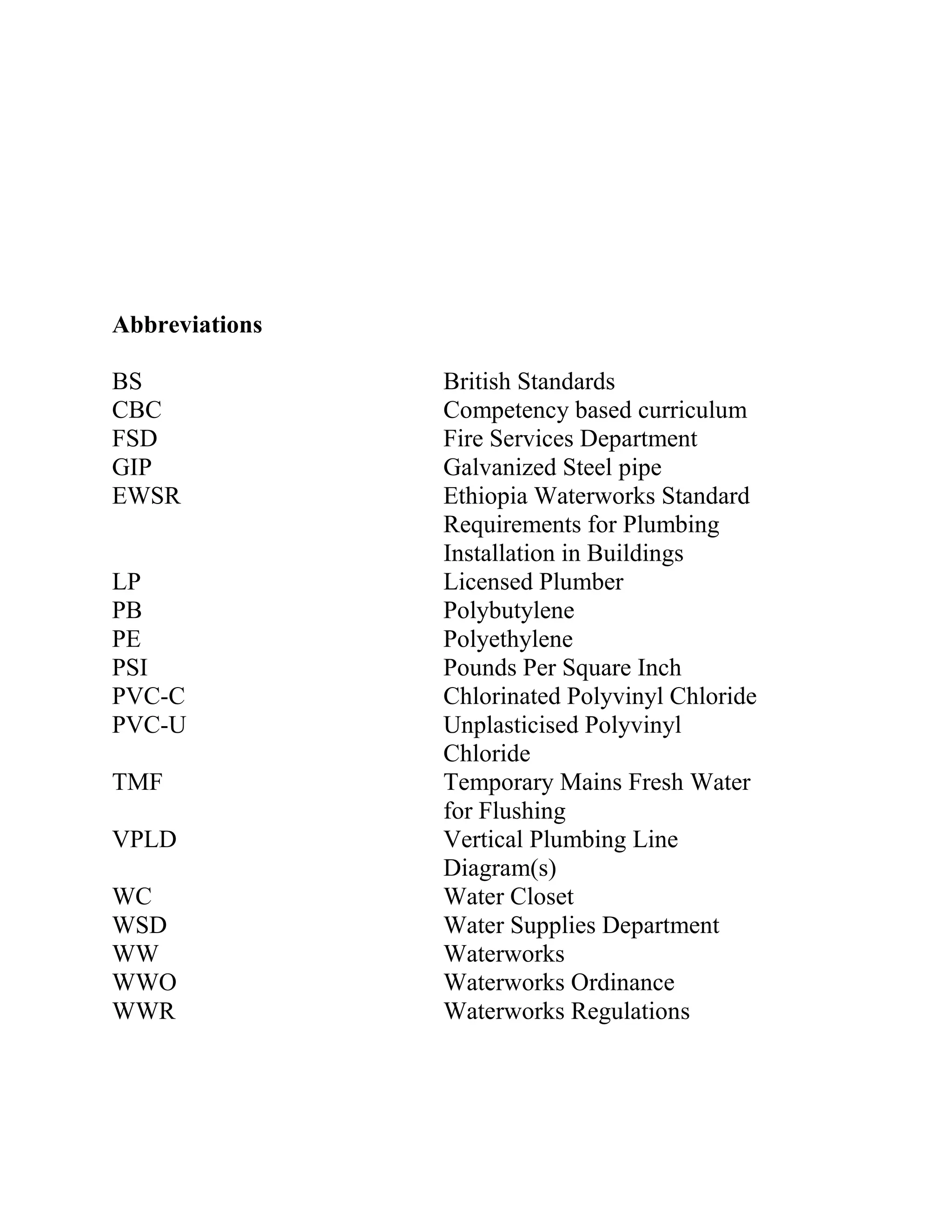 Basic plumbing manual | PDF