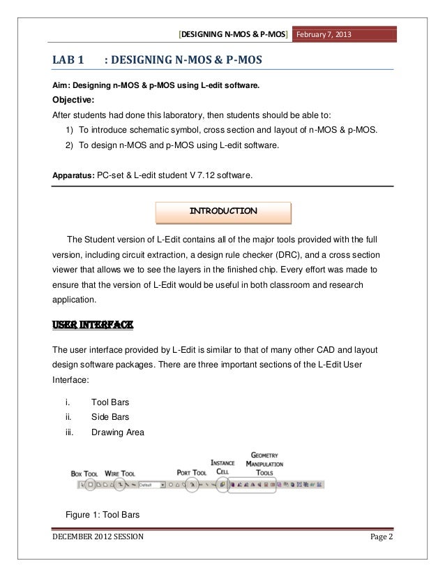 Basic Pmos Nmosdesign - 