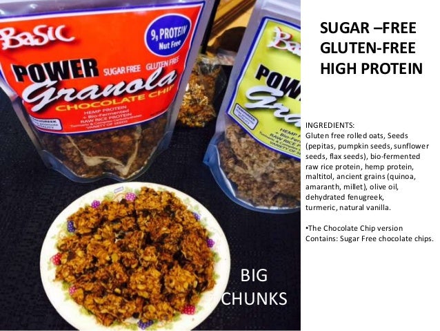 Basic Power Granola Chocolate Chip Basic Power Granola Chocolate Chip