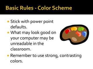 Basic power point guidelines | PPTX