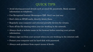 Basic practices for information & computer security | PPTX