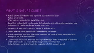 basic principal of nature cure.pptxbb.bvvfffghhh | PPTX