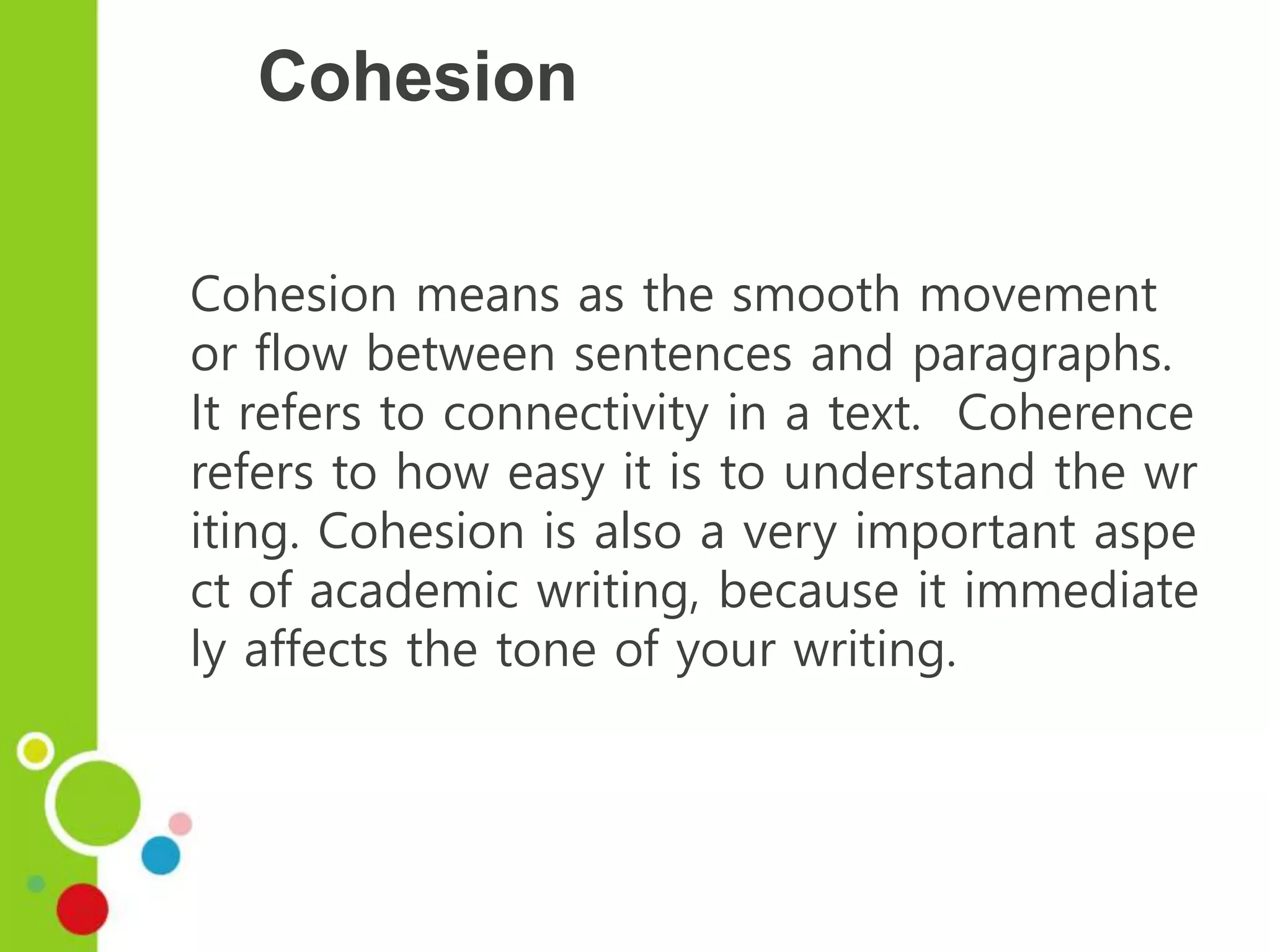 Basic principle of academic writing | PPTX