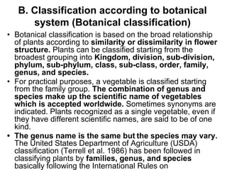 Vegetable Domain Classification basic principle of veg and spices.pdf