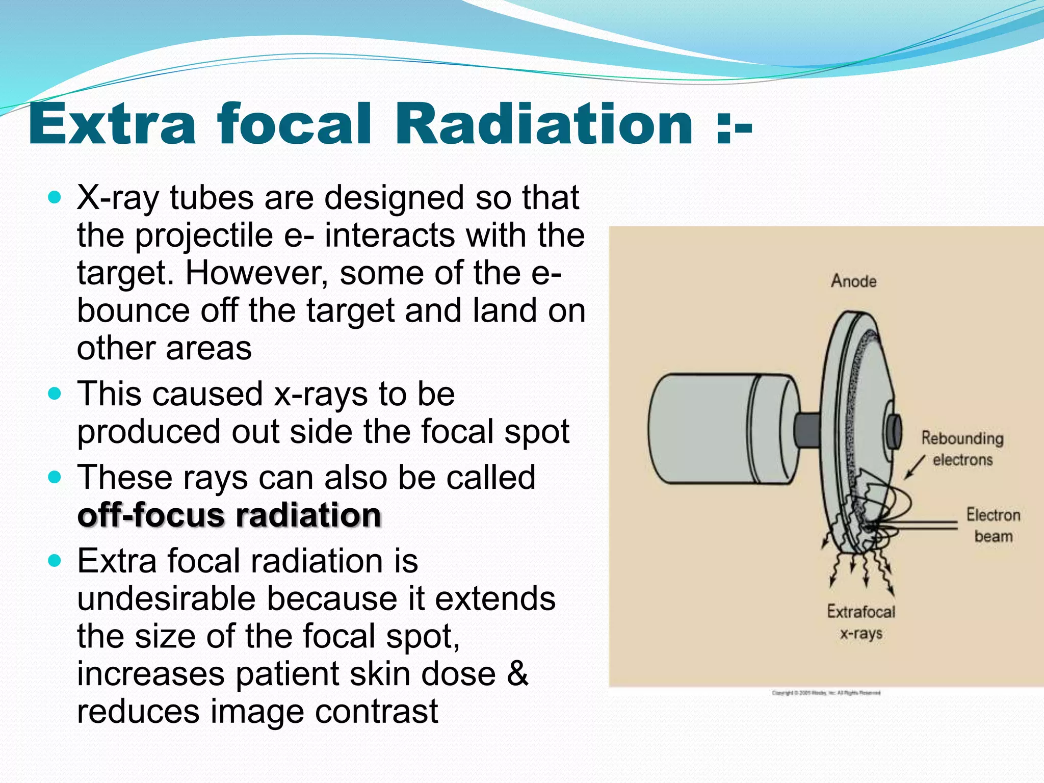 Basic principle of x ray | PPTX