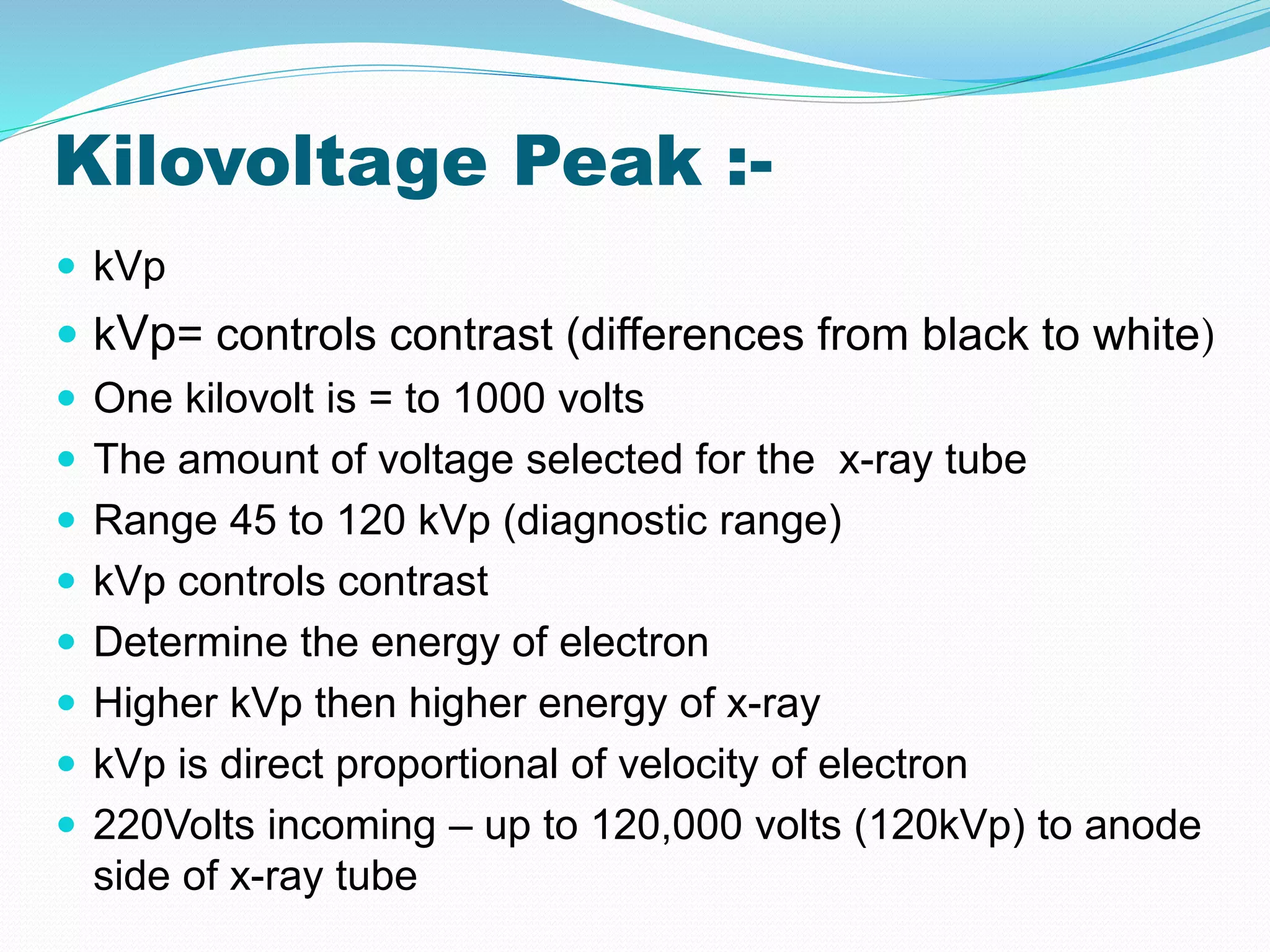 Basic principle of x ray | PPTX