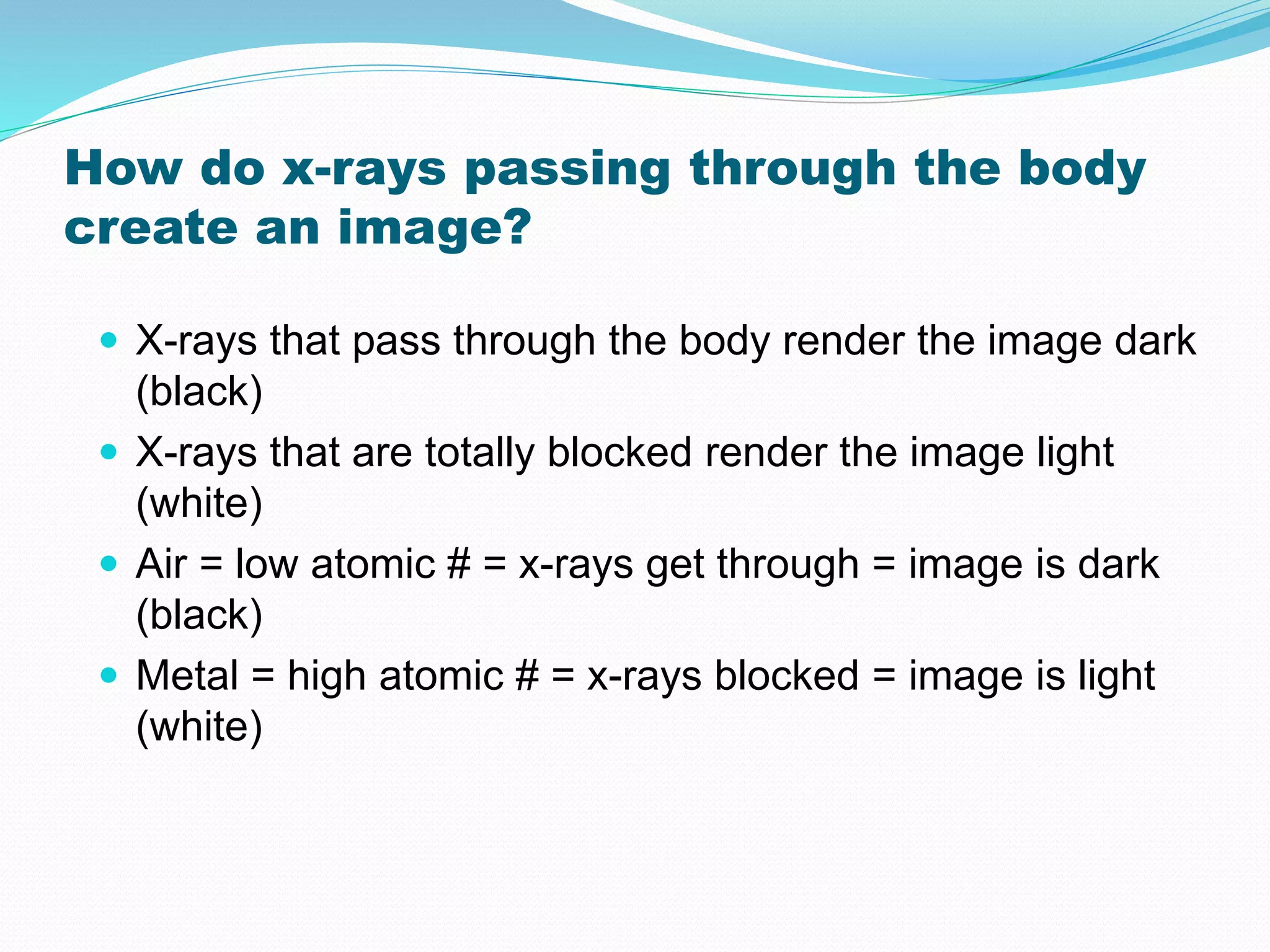 Basic principle of x ray | PPTX