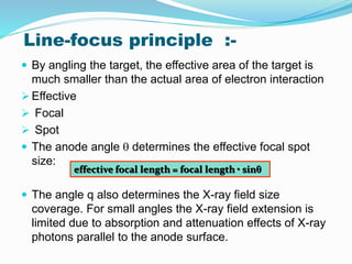 Basic principle of x ray | PPTX