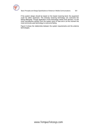 Basic Principles and Design of The Antenna in Mobile Communications | PDF