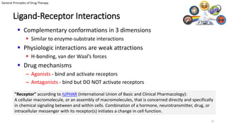 Pharmacology Definitions, Nomenclature and Pharmacodynamics I | PDF