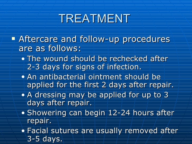 Basic Principles In The Management Of Soft Tissue Injuries of the Face