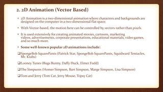 Basic Principles and Types of Animations | PPTX | Computer Animation ...
