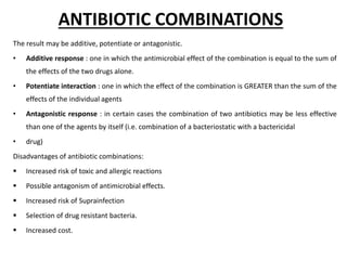 Basic principles of antimicrobials | PPTX