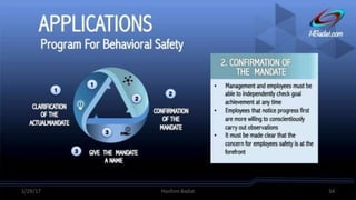 Principles of Behavior Based Safety (BBS) | PPTX