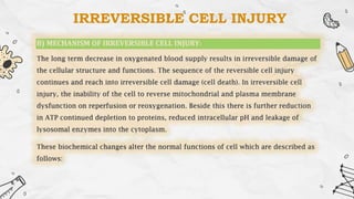 IRREVERSIBLE CELL INJURY
 