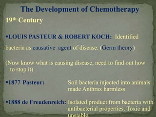 19th Century
LOUIS PASTEUR & ROBERT KOCH: Identified
bacteria as causative agent of disease. (Germ theory)
(Now know what...