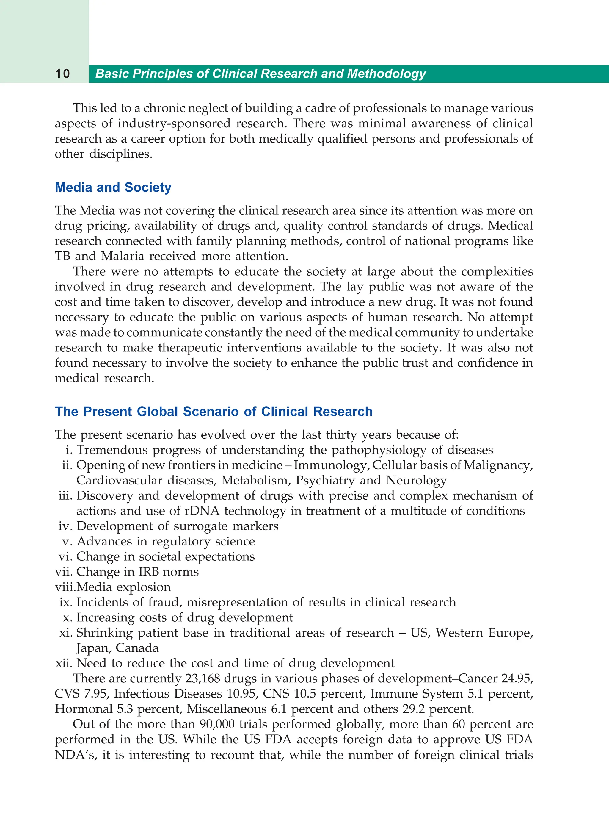 Basic Principles of Clinical Research and Methodology 1st Edition SK ...