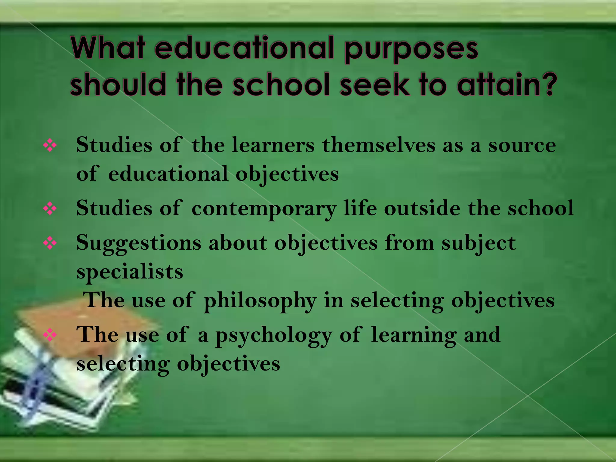 Basic Principles Of Curriculum Development