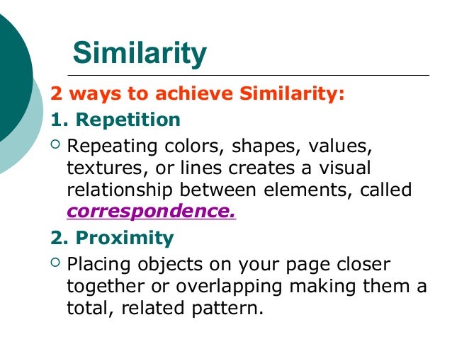 Different Principles Of Design : Basic principles of design