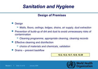 Comprehensive Guide to Sanitation and Hygiene in GMP Practices | PPT