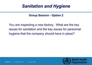 Comprehensive Guide to Sanitation and Hygiene in GMP Practices | PPT