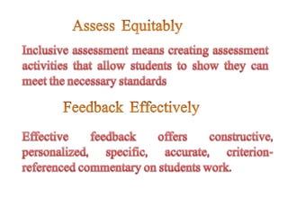 Basic principles of inclusive education