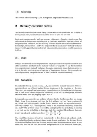 Basic Elements of Probability Theory | PDF