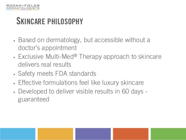 rodan and fields dermatologists