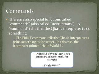 Basic programming | PPT