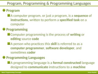 Basic Programming.pptxfafasfasfasfgasdasdsad | PPTX