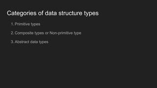 Basic programming and data structure | PPT