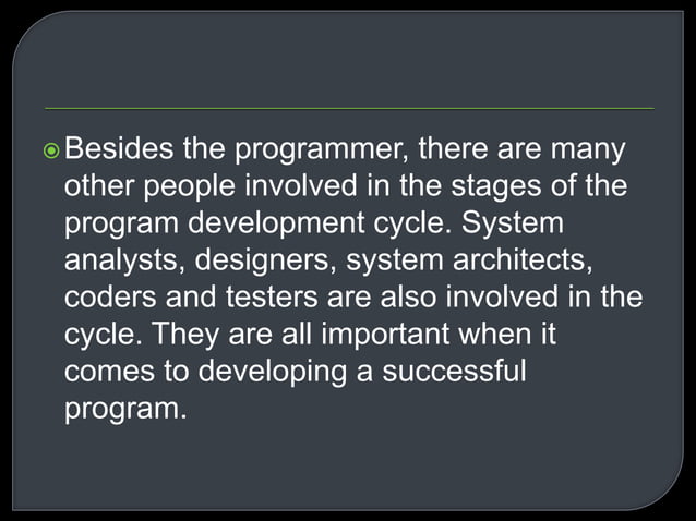 Basic programming concepts