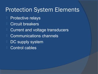 Basic Protection Components Basic protection and relaying | PPT