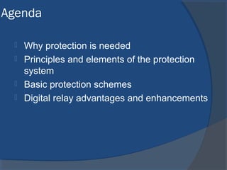 Basic Protection Components Basic protection and relaying | PPT