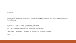 1 2 | command prompt(cmd) automation using python |... python chapter 1 | PPTX