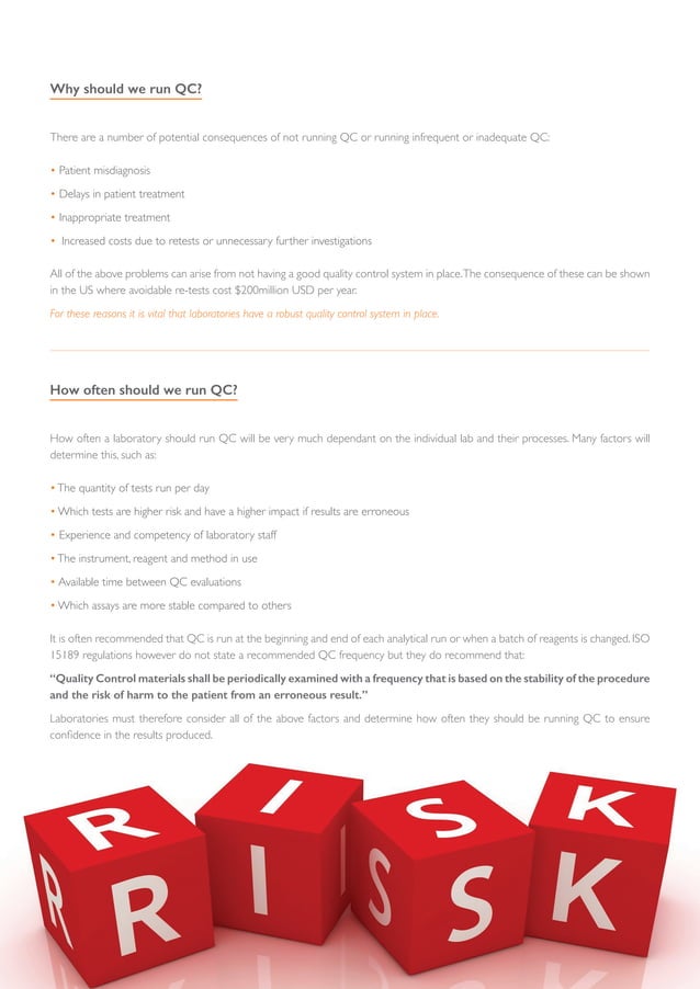 Basic QC Statistics Improving Laboratory Performance Through Quality