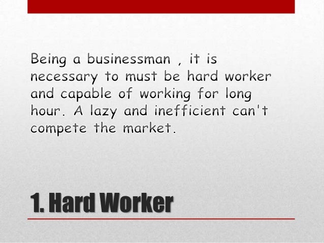 good worker qualities