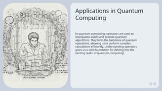 Quantum Computing Z Operator Basic Quantum Theory introductory quantum mechanics | PPTX