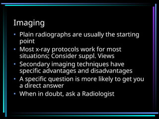 Basic Radiographic procedures - plain.ppt