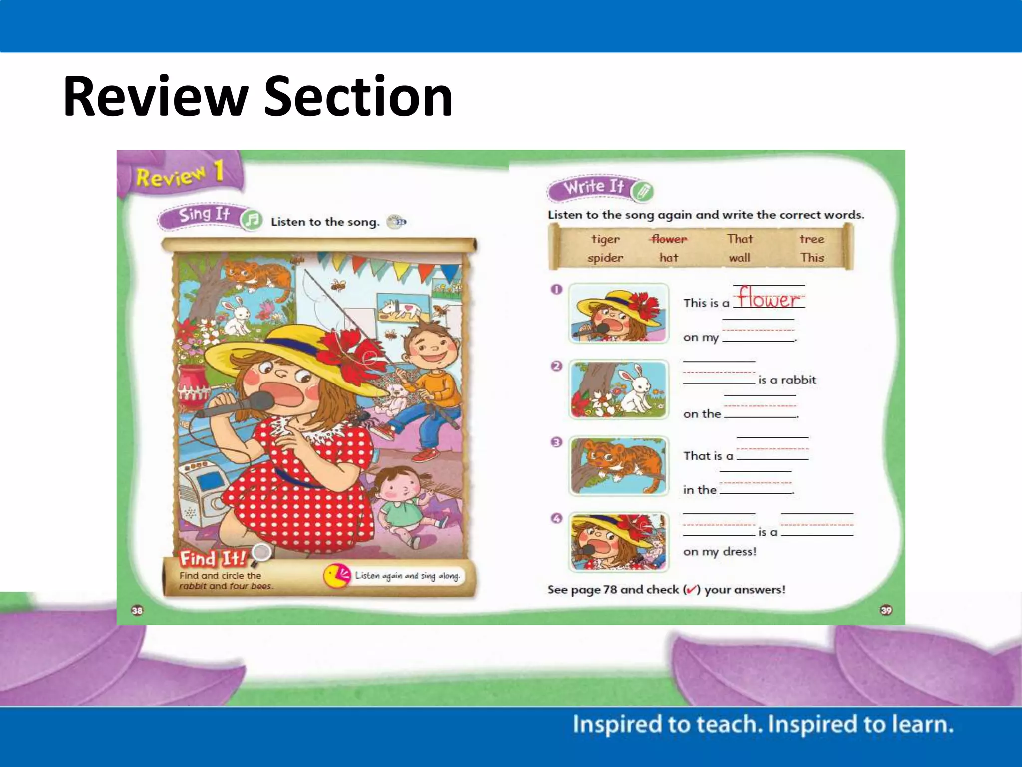 Review Section
 
