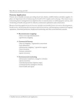 Basic remote sensing and gis | PDF