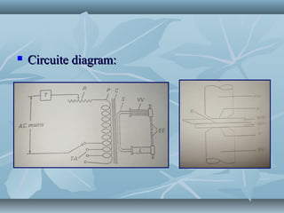  Circuite diagram:Circuite diagram:
 