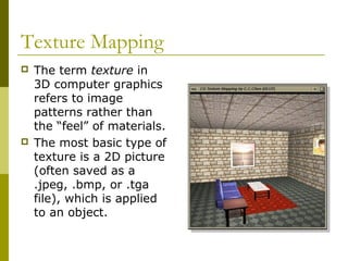 Basic rendering techniques | PPT