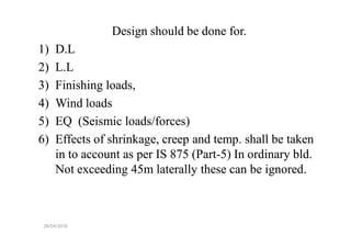 Basic requirements of structural analysis & design | PDF