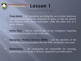 Comprehensive Basic Rescue Training for Community Preparedness | PPTX