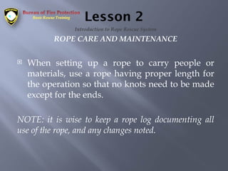 Comprehensive Basic Rescue Training for Community Preparedness | PPTX