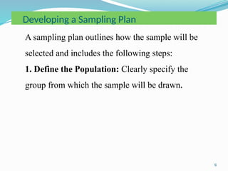 BASIC RESEARCH.pptx sampling techniques and sample meaning | PPTX