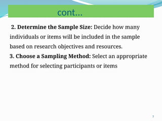 BASIC RESEARCH.pptx sampling techniques and sample meaning | PPTX